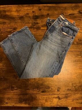Levi's Light Blue Cropped Ankle Jeans